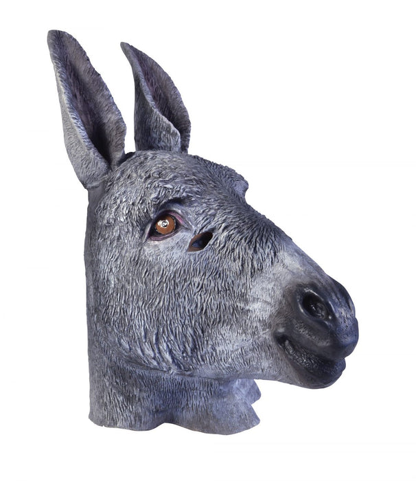 Rubber Overhead Animal Mask - Donkey