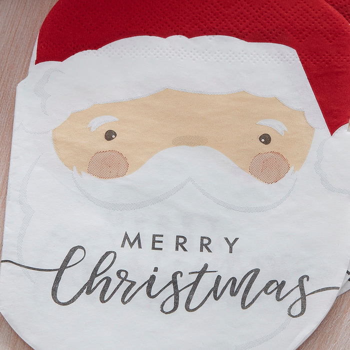 Merry Christmas Santa Napkins