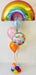 Rainbow Peppa Pig Themed Balloon Display - The Ultimate Balloon & Party Shop