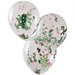 Christmas Confetti Balloons - Holly - The Ultimate Balloon & Party Shop