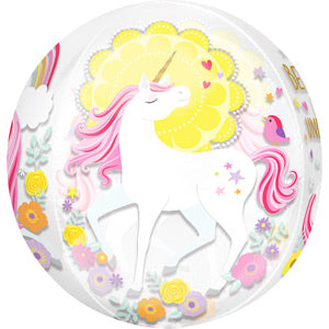 Unicorn Magic Orbz Foil Balloon - The Ultimate Balloon & Party Shop