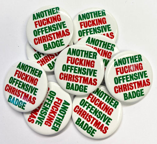 Christmas Badge - Another Offensivvr Badge - The Ultimate Balloon & Party Shop