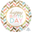 Birthday Super Shape Balloon - Pastel Circle