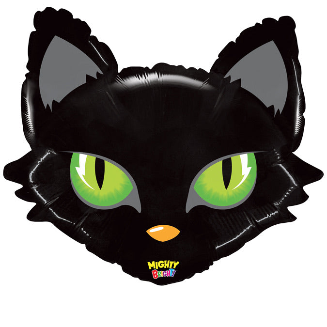 Large Animal Head Foil Balloon - Cat - The Ultimate Balloon & Party Shop