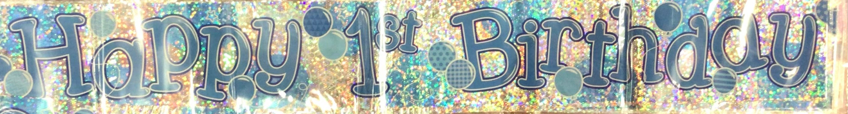 Age 1 Birthday Banner