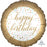 18" Foil Happy Birthday - Gold - The Ultimate Balloon & Party Shop