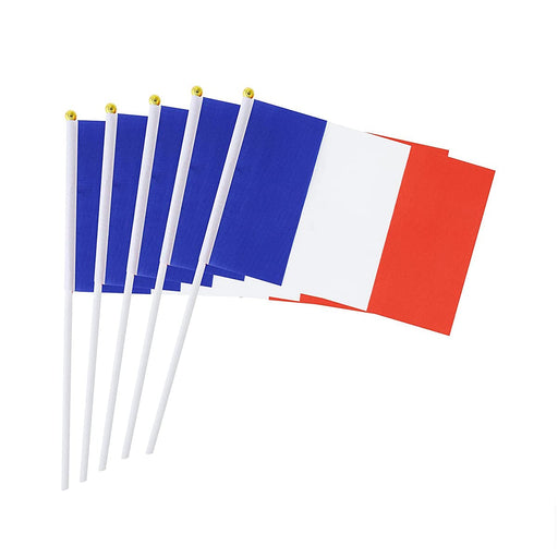 French waving flag