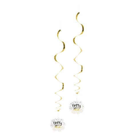 Happy New Year Swirl Decs. - The Ultimate Balloon & Party Shop