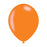Latex Plain Balloons - Orange (10pk)