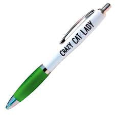 Novelty Pen - Crazy Cat Lady