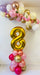 Floral Organic Balloon Garland - Pretty In Pink. - The Ultimate Balloon & Party Shop