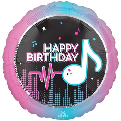 18" Foil Happy Birthday Balloon - Internet Famous