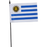 Uruguay Hand Waving Flag