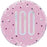 18" Foil Age 100 Balloon - Pink Dots