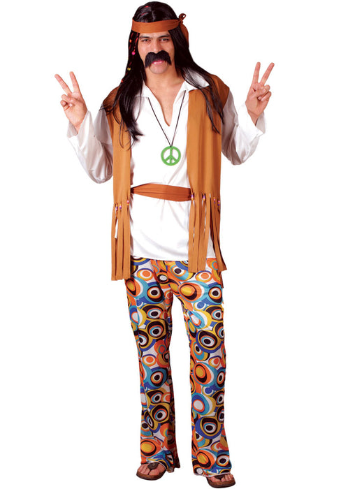 Male Woodstock Hippie Costume