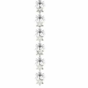 Christmas Cascade Column - Snowflakes. - The Ultimate Balloon & Party Shop