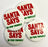 Christmas Badge - Santa Says Go F*ck Yourself - The Ultimate Balloon & Party Shop
