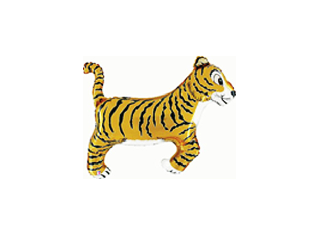 Large Cute Animal Supershape Balloon - Tiger