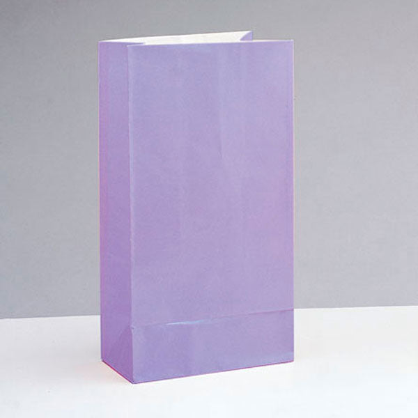 Paper Party Bags - Lilac