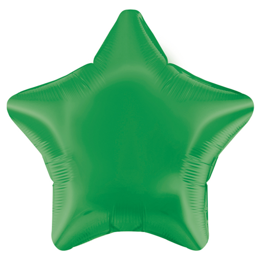 18” Foil Star Balloon - Green