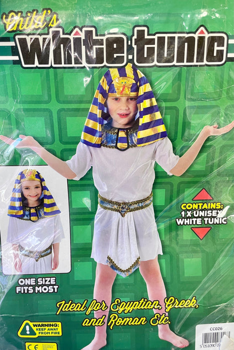 White Egyptian Children's Tunic