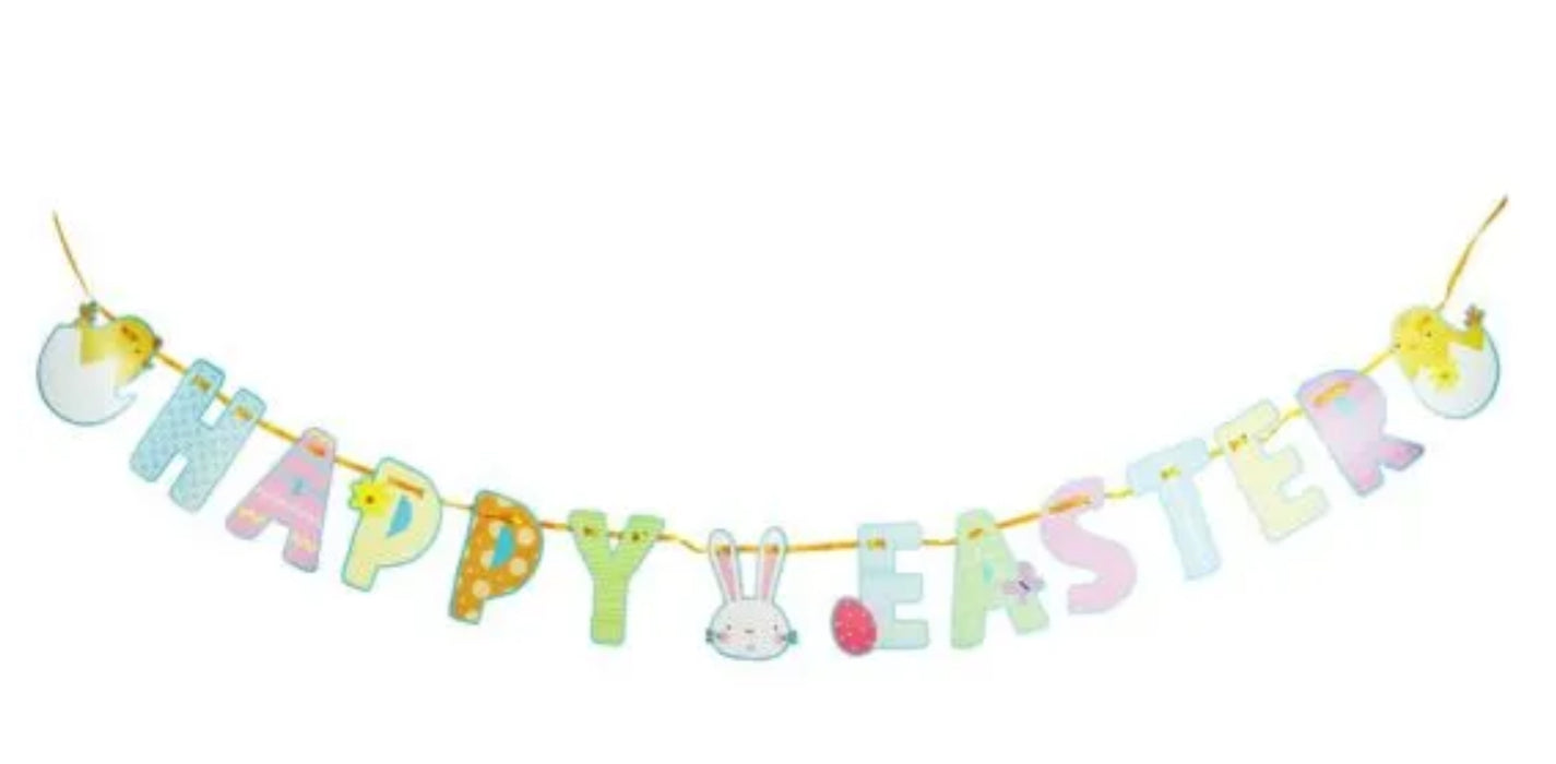 Happy Easter Letter Bunting