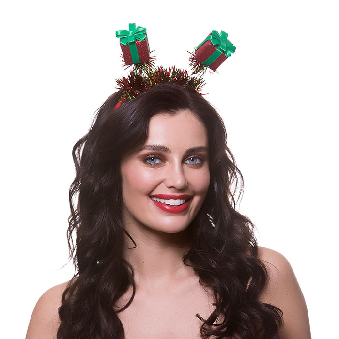 Christmas Present Headband Boppers