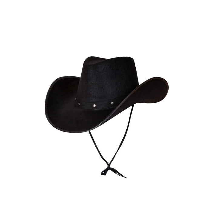 Texan Cowboy Hat - Black