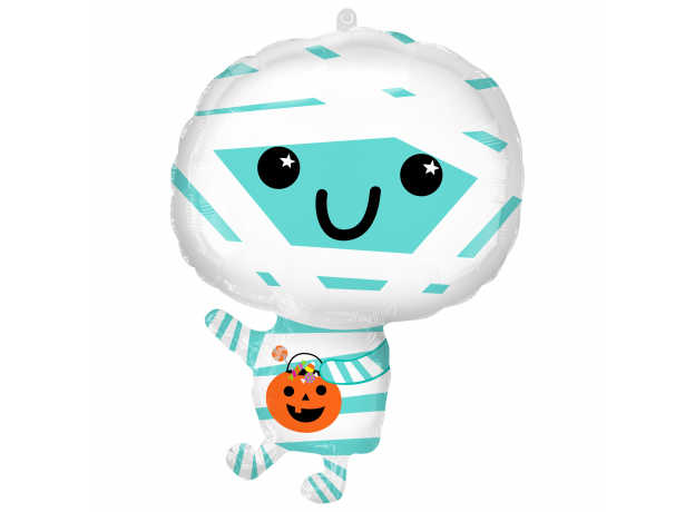 Halloween Foil Balloon - Cute Mummy
