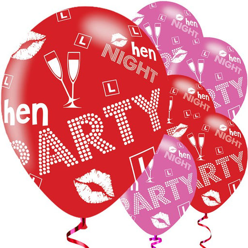 Hen Party Balloons (6pk)