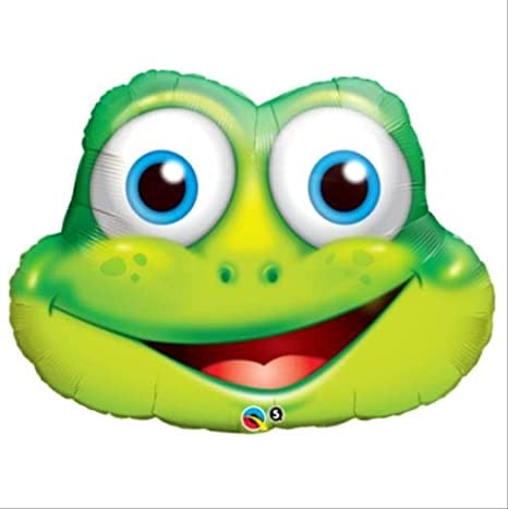 32“ Frog Foil Balloon - The Ultimate Balloon & Party Shop