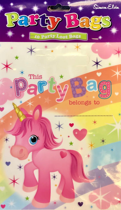 Party Loot Bags - Unicorn