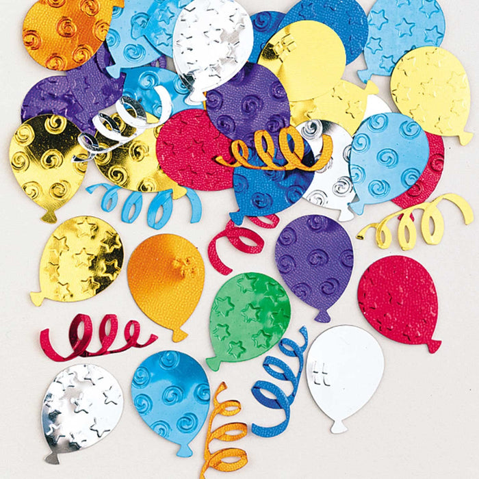 Party Table Confetti - Balloons