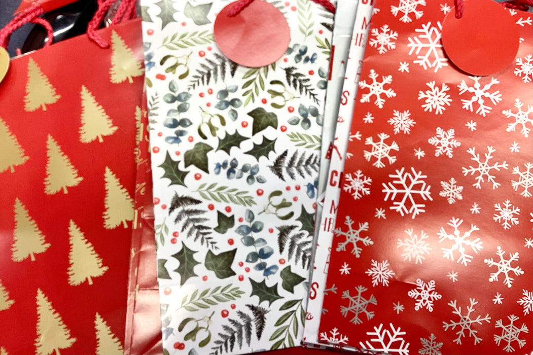 Christmas Gift Bag Asst (3pk)