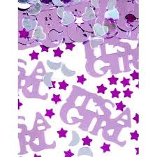 Its a Girl Table Confetti - The Ultimate Balloon & Party Shop