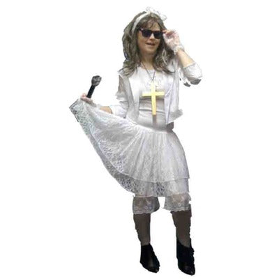 Madonna - Like A Virgin Hire Costume - The Ultimate Balloon & Party Shop