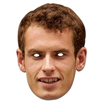 Andy Murray Mask - The Ultimate Balloon & Party Shop