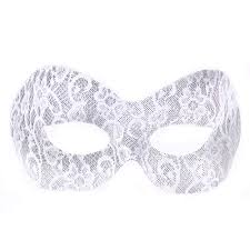 Naomi Lace Eyemask - White - The Ultimate Balloon & Party Shop