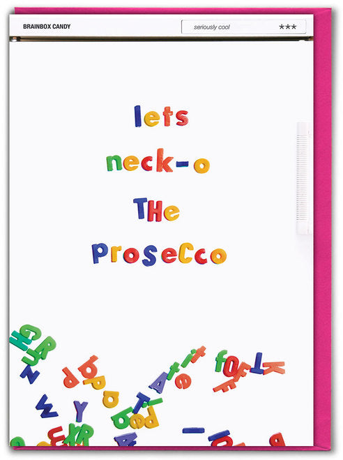 Lets necko the prosecco - The Ultimate Balloon & Party Shop