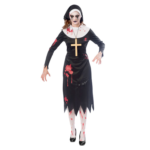 Zombie Nun Female Costume - The Ultimate Balloon & Party Shop