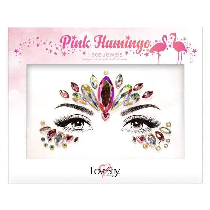 Glitter Face Jewels - Pink Flamingo - The Ultimate Balloon & Party Shop