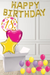 Dotty Pink & Gold 18th Birthday foils in a Box delivered Nationwide - The Ultimate Balloon & Party Shop