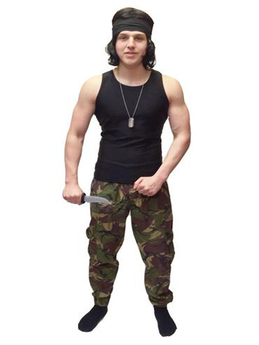 Rambo Hire Costume - The Ultimate Balloon & Party Shop