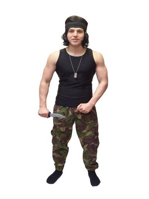 Rambo Hire Costume - The Ultimate Balloon & Party Shop