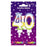 Wax Number Candle - 40 - The Ultimate Balloon & Party Shop