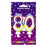 Wax Number Candle - 80 - The Ultimate Balloon & Party Shop