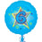 18" Foil Age 6 Blue Balloon. - The Ultimate Balloon & Party Shop