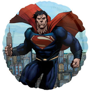 18" Foil Superman Printed Balloon - The Ultimate Balloon & Party Shop