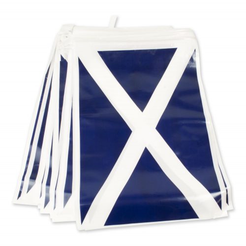 ST Andrews Bunting 7m Plastic - The Ultimate Balloon & Party Shop