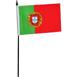 Portugal Hand Waving Flag - The Ultimate Balloon & Party Shop